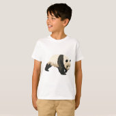 Pはパンダだ Tシャツ (正面フル)