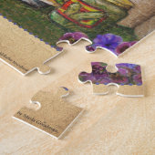 Pはピクニック用かわいいマウスアルファベットパズル ジグソーパズル (側面)