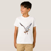Pはピンク・バックペリカン向け Tシャツ (正面フル)