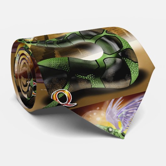 Pはフェニックス用：Qはケツァルコアトル・タイ用 ネクタイ (ロール)