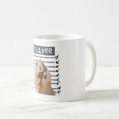 Pはプレーリードッグだ コーヒーマグカップ (正面右)