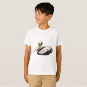 Pはペルーのペリカン向け Tシャツ (正面フル)