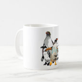 Pはペンギン コーヒーマグカップ (正面左)