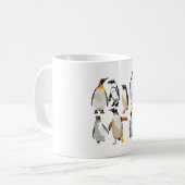 Pはペンギン コーヒーマグカップ (正面左)