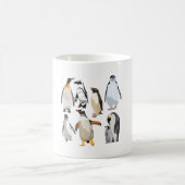Pはペンギン コーヒーマグカップ (中央)