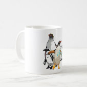 Pはペンギン コーヒーマグカップ (正面左)