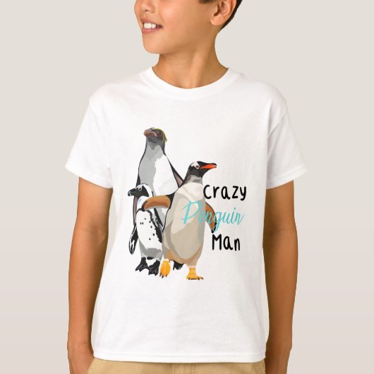 Pはペンギン Tシャツ (正面)