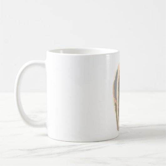 Pはホッキョクグマ コーヒーマグカップ (左)