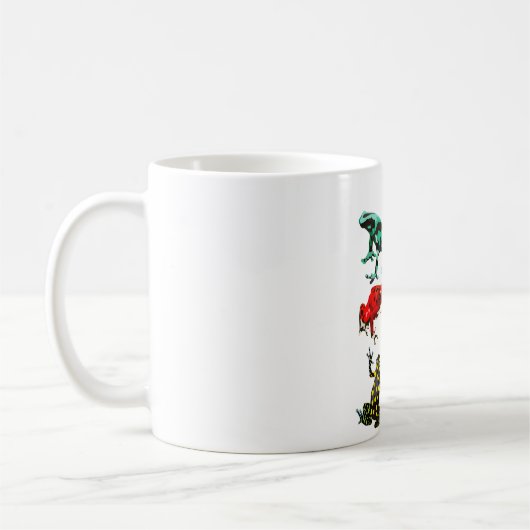 Pはポイズンダーツカエル用 コーヒーマグカップ (左)