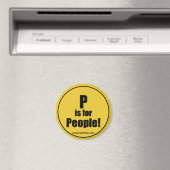 Pは人のためだ！(マグネット) マグネット (インサイチュ (食洗機))