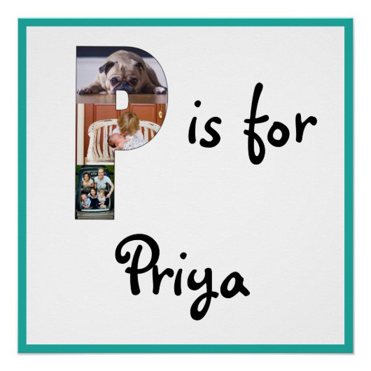 Pは名前 ポスター (正面)