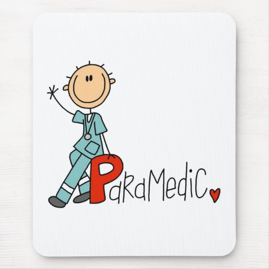 Pは救急救命士のP マウスパッド (正面)