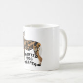 Pは犬絵を描飼い向け コーヒーマグカップ (正面右)