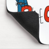 Pは警官のためです マウスパッド (コーナー)