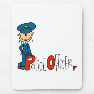 Pは警官のためです マウスパッド