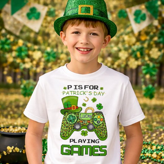 Pは遊のゲーム Tシャツ