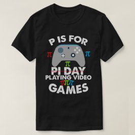 Pは遊のビデオゲーム Tシャツ