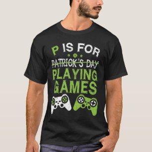 Pは遊St patricks Tシャツ