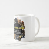 Pは霊長類 コーヒーマグカップ (正面右)