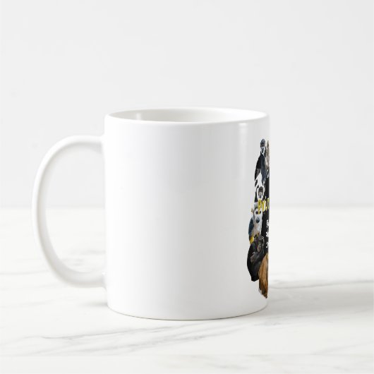 Pは霊長類 コーヒーマグカップ (左)