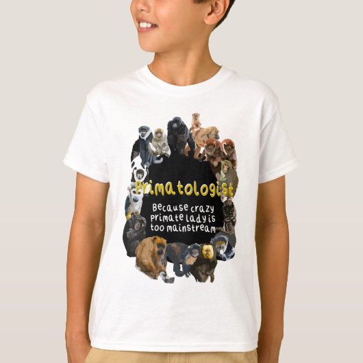 Pは霊長類 Tシャツ (正面)