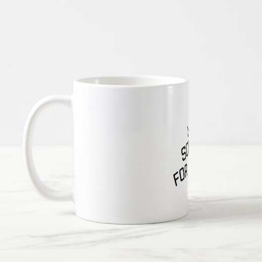 Pは鸚鵡だ コーヒーマグカップ (左)