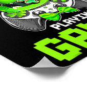 PはGames Boy Kids遊 Video Gamer St Pat用 ポスター (角)