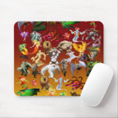 PはPhoenix Mouse pad(金ゴールド)用 マウスパッド (マウス)