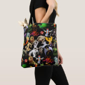 PはPhoenix Tote Bag(黒)用 トートバッグ (クローズアップ)
