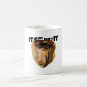 PはProboscis Monkey用 コーヒーマグカップ (中央)