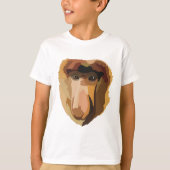 PはProboscis Monkey用 Tシャツ (正面)