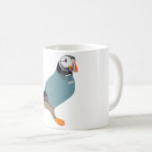 PはPuffin用 コーヒーマグカップ (正面右)