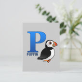 PはPuffin用 ポストカード (スタンド正面)