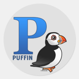 PはPuffin用 ラウンドシール