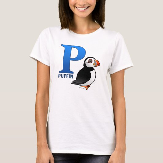 PはPuffin用 Tシャツ (正面)