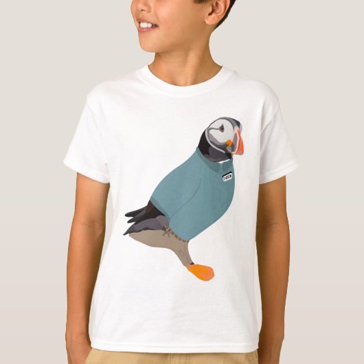 PはPuffin用 Tシャツ (正面)
