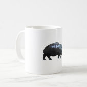 PはPygmy Hippo用 コーヒーマグカップ (正面左)