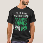 PはSt patricks dayゲーマー遊ゲーミンの試合に向けて Tシャツ (正面)