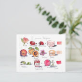 Pコマパルフムマカロン ポストカード (スタンド正面)