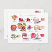 Pコマパルフムマカロン ポストカード (正面/裏面)