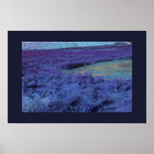 P下の藍色 ポスター (正面)