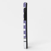 P及びWの水玉模様のモノグラムのiPhone 5の場合 Case-Mate iPhoneケース (裏面/左)