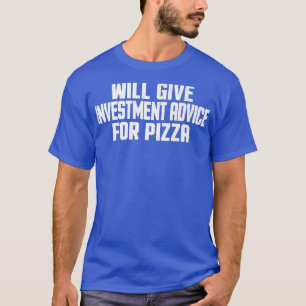 P向けおもしろい投資アドバイス Tシャツ