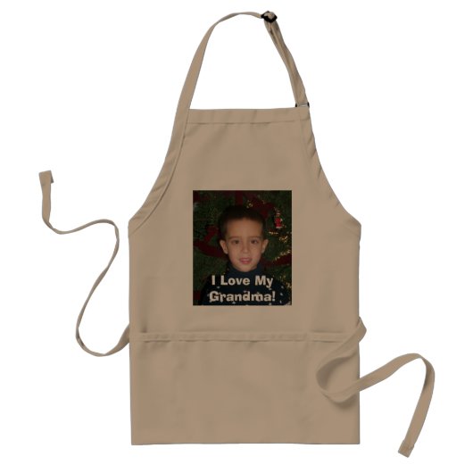 P0002723 (2)、私は私の祖母を愛します! スタンダードエプロン (正面)