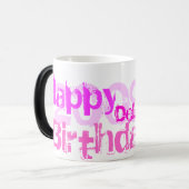 P1010017 2009年、誕生日、Debi! 、幸せ モーフィングマグカップ (正面左)