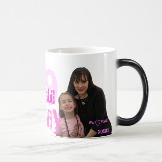 P1010017 2009年、誕生日、Debi! 、幸せ モーフィングマグカップ (右)