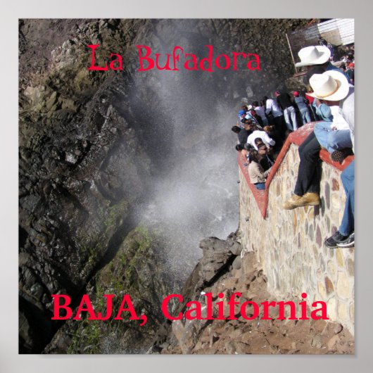 P1010050, La Bufadora, La Bufadora, BAJA, Calif... ポスター (正面)