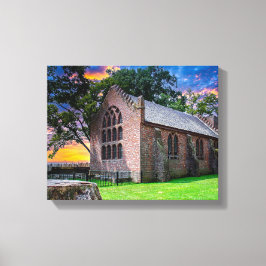 P1010074 – ジェームズタウン、バージニア古教会 キャンバスプリント