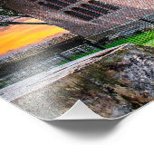 P1010074 – ジェームズタウン、VA、旧居留地教会 フォトプリント            (角)