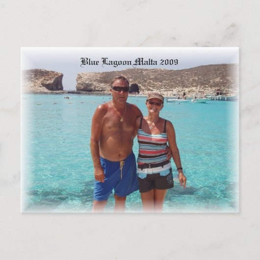 P1010243、Blue Lagoon Malta 2009 ポストカード (正面)